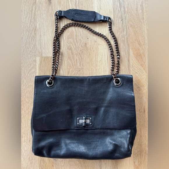 Lanvin Handbags - LANVIN Black Happy Bag